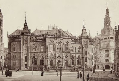 Stock Exchange Building in Bremen. Around 1900 by Unbekannt