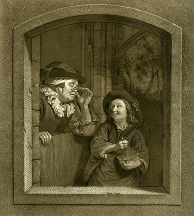 Bukal, eighteenth century French engraving by Unbekannt
