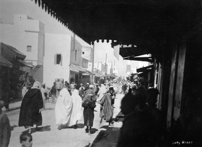 Busy Street, Rabat, Morocco by Unbekannt