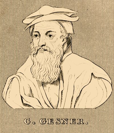 C. Gesner, 1516-1565, 1830 by Unbekannt