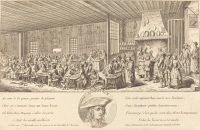 Cabaret of Ramponaux, c. 1760 by Unbekannt