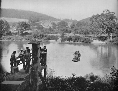 Cable Ferry, Near La Colle, Penn by Unbekannt