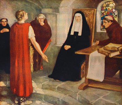 Caedmon Before Saint Hilda by Unbekannt