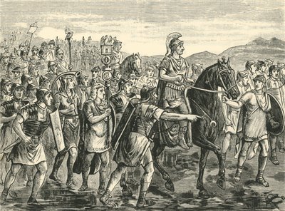 Caesar Crossing the Rubicon by Unbekannt