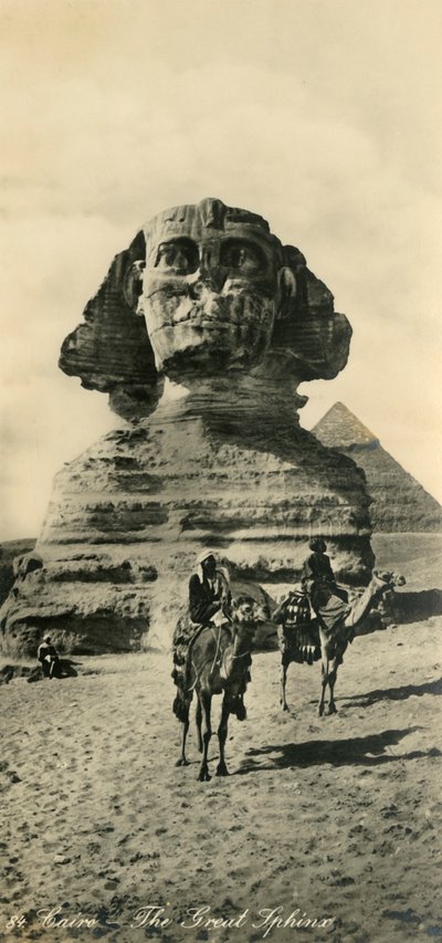 Cairo - The Great Sphinx by Unbekannt
