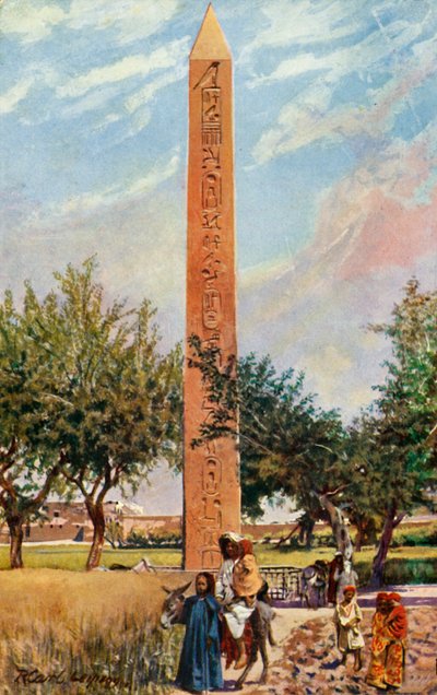 Cairo: The Obelisk of Eliopolis by Unbekannt