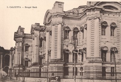 Calcutta - Bengal Bank by Unbekannt