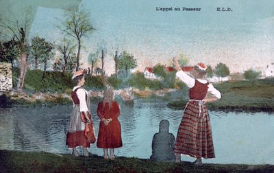 Call to the Ferryman, c1900 by Unbekannt