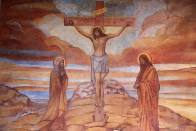 Calvary in Tauresano by Unbekannt