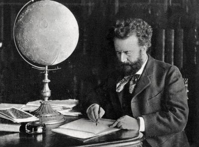 Camille Flammarion, French astronomer and author by Unbekannt