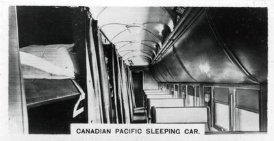 Canadian Pacific Sleeping Car, Canada by Unbekannt