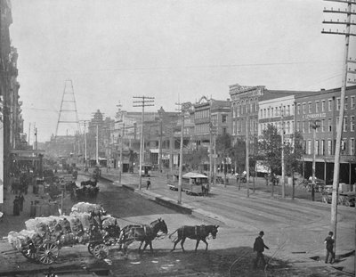 Canal Street, New Orleans, Louisiana, c1897 by Unbekannt