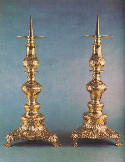 Candlesticks, c. 1662, 1953 by Unbekannt
