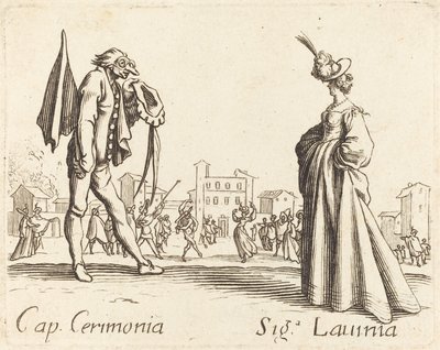 Cap. Cerimonia and Siga. Lavinia by Unbekannt