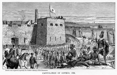 Capitulation of Oswego by Unbekannt