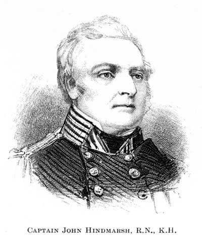 Captain John Hindmarsh, RN, KH by Unbekannt