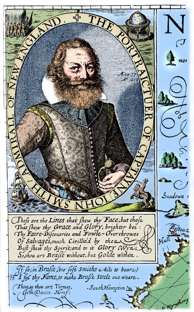 Captain John Smith, Virginia Colonist by Unbekannt