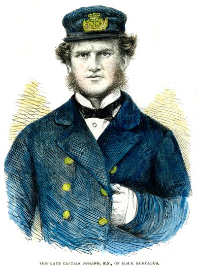 Captain Josling, of HMS Euryalus by Unbekannt