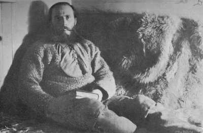 Captain Sverdrup in his Cabin, 1895 by Unbekannt