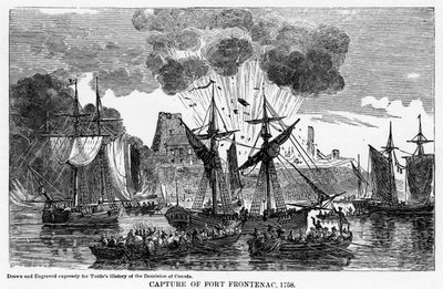 Capture of Fort Frontenac, 1758 by Unbekannt