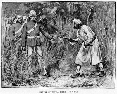Capture of Tantia Topee, c19th century by Unbekannt
