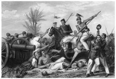 Capture of a Gun at Banda by Unbekannt