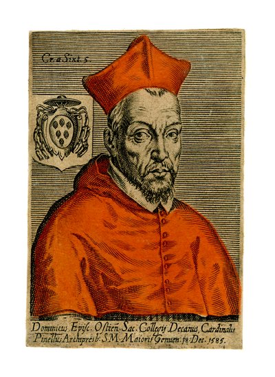 Cardinal Pinette, 1585 by Unbekannt