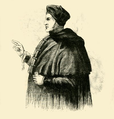 Cardinal Wolsey, c1500s, 1890 by Unbekannt