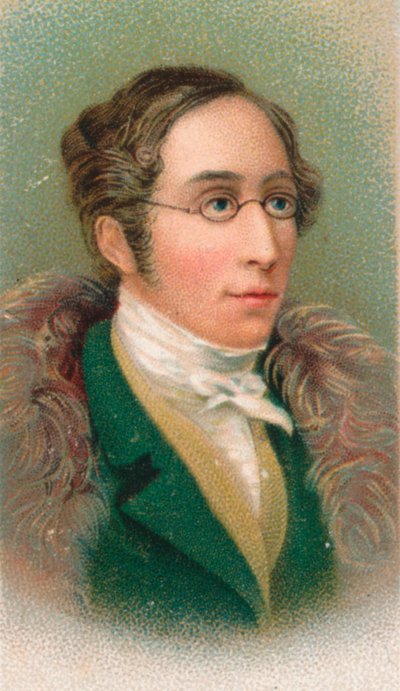 Carl Maria von Weber, German composer, 1911 by Unbekannt