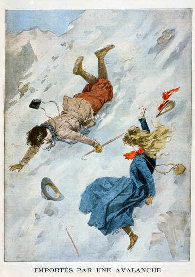 Carried by an Avalanche, 1901 by Unbekannt