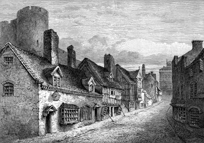 Castle Gate, Shrewsbury, Shropshire by Unbekannt