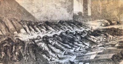 Casualties of the Paris Commune, 1871 by Unbekannt