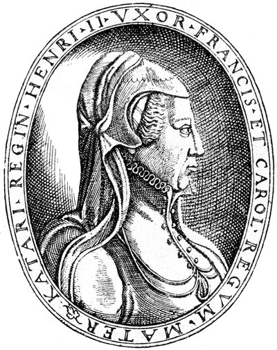 Catherine de Medicis by Unbekannt