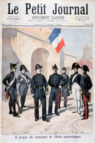 Centenary of the Polytechnic School, Paris, 1894 by Unbekannt