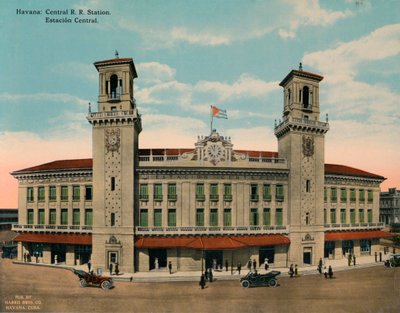 Central Railway Station, Havana, Cuba by Unbekannt