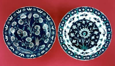 Ceramic Plates, 16th Century by Unbekannt
