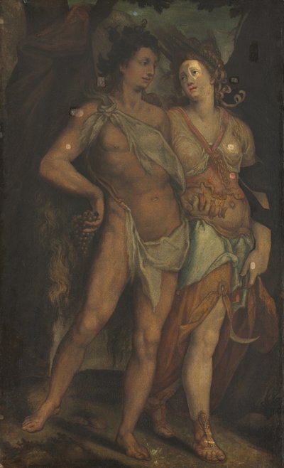 Ceres and Bacchus by Unbekannt