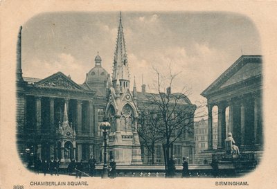 Chamberlain Square, Birmingham, c1905 by Unbekannt