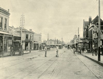Chapel Street, Melbourne by Unbekannt