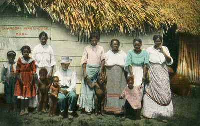 Charcoal Warehouse, Cuba, 1911 by Unbekannt