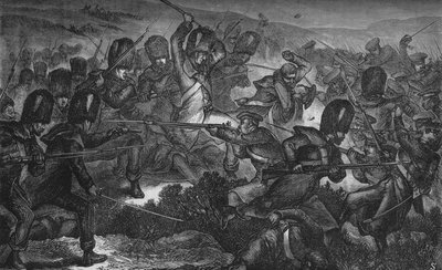 Charge of the Guards at Inkerman by Unbekannt