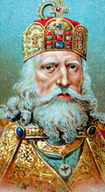 Charlemagne, King of the Franks by Unbekannt