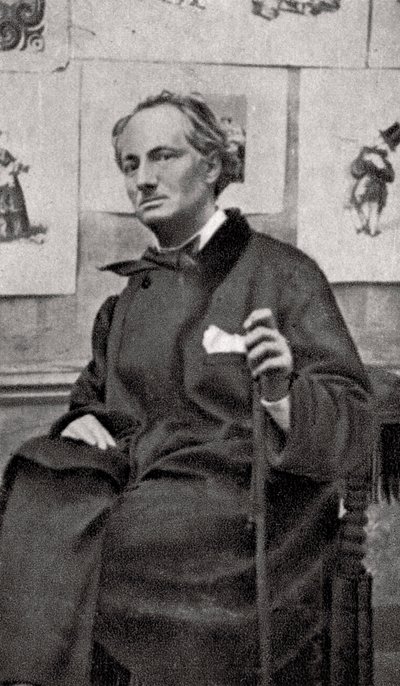 Charles Baudelaire, French poet and art critic by Unbekannt