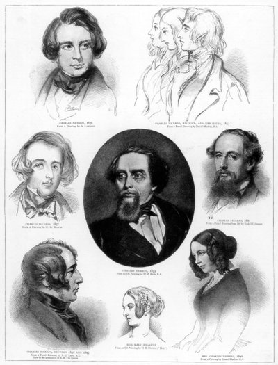 Charles Dickens, English Novelist by Unbekannt