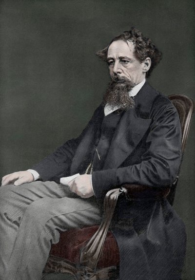 Charles Dickens, 19th Century English Author by Unbekannt