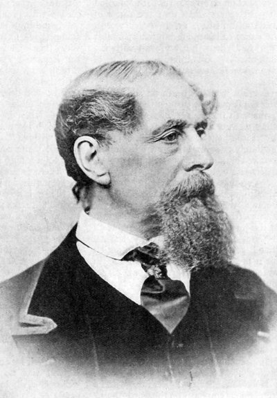 Charles Dickens, English author by Unbekannt
