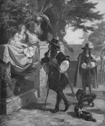 Charles II and Nell Gwynn by Unbekannt