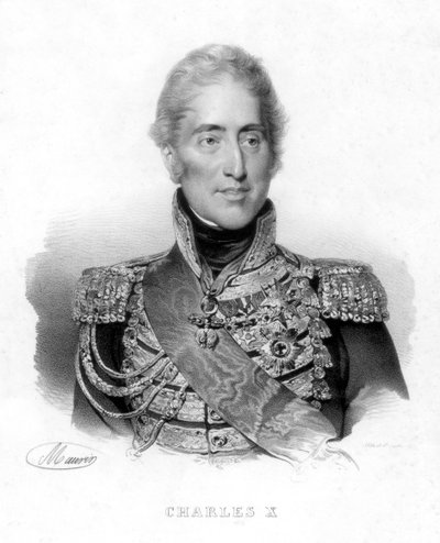 Charles X, King of France by Unbekannt