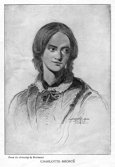 Charlotte Brontë, English Novelist, 1906 by Unbekannt