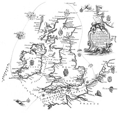 Chart of the Spanish Armada